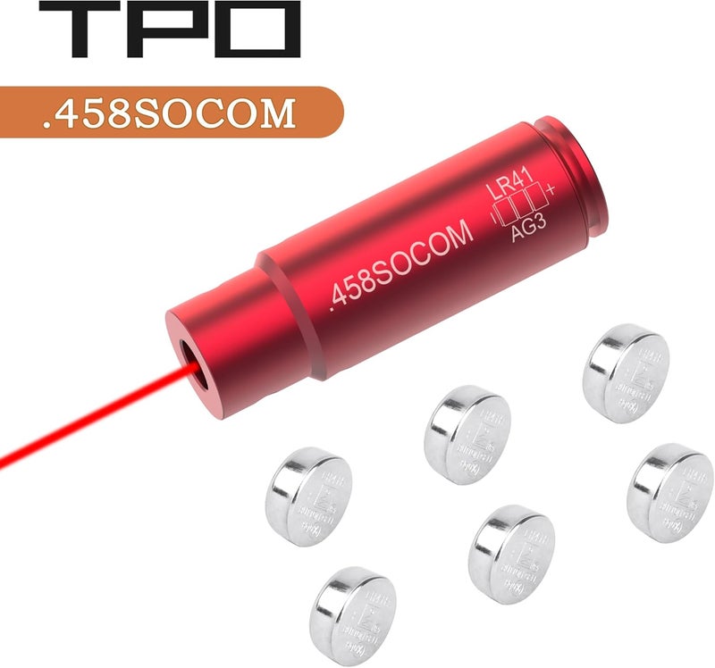 FSI Bore Sight 243 308/223 5.56mm/6.5 Creedmoor/7.62x39/30-30/30-06 Red Laser Boresighter Batteries - Image 3